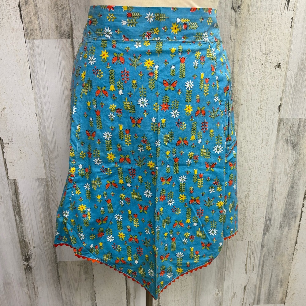 Handmade Vintage Floral Half‎ Apron